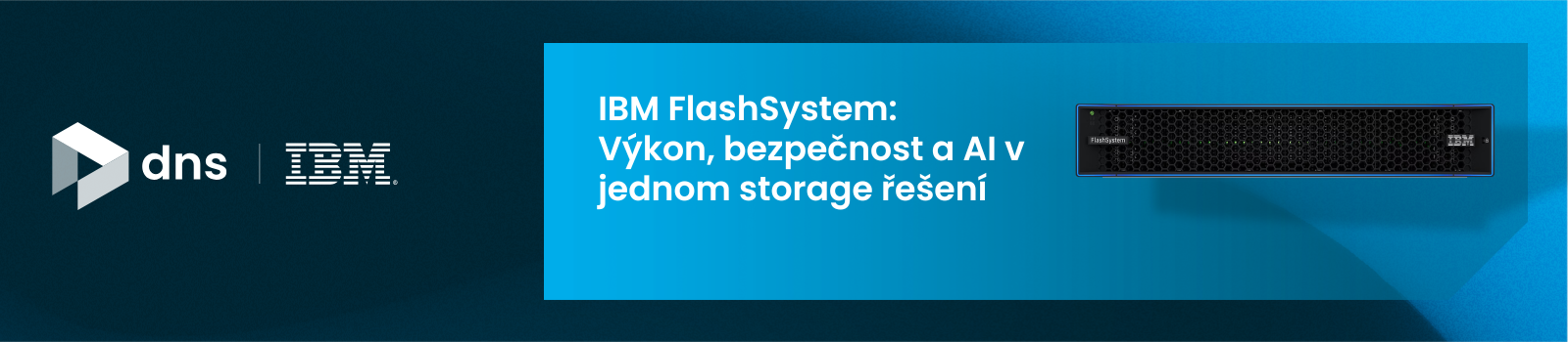 IBM FlashSystem: Výkon, bezpečnost a AI v jednom storage řešení
